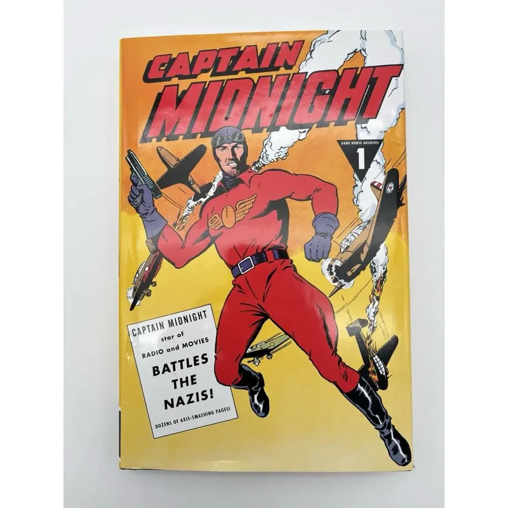 Captain Midnight Battles the Nazis Hardcover Dark Horse Archives Vol 1 VG Cond